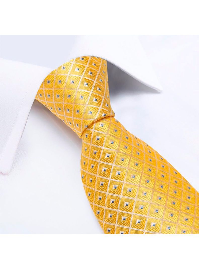 Set Corbata + Paño + Collera formal hombre. Modelo Solinario-2