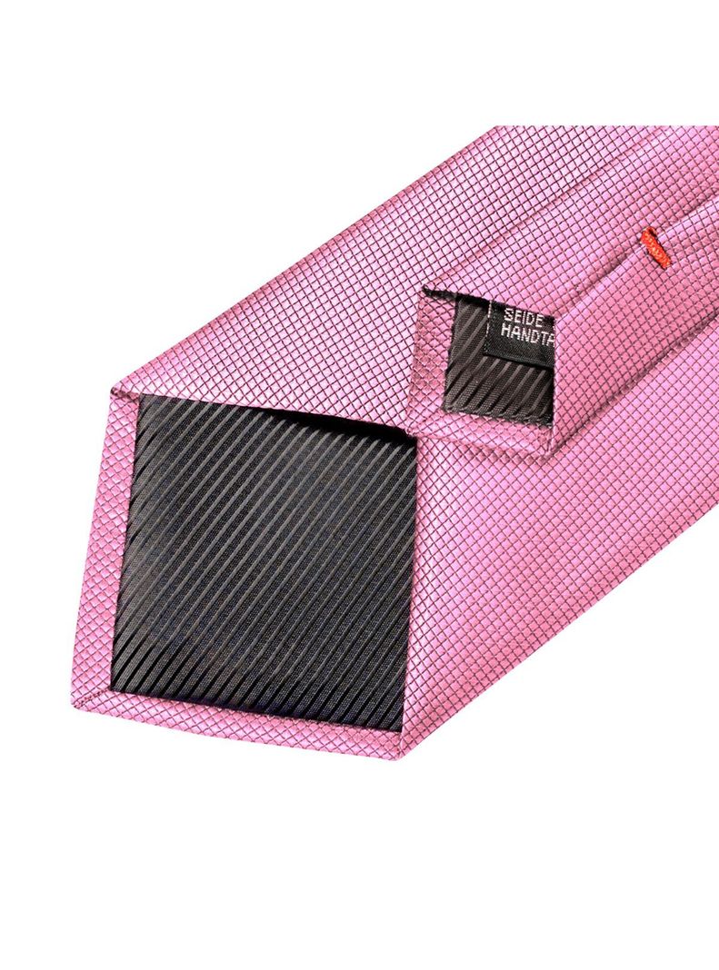 Set Corbata + Paño + Collera formal hombre. Modelo Rosa Classic-4