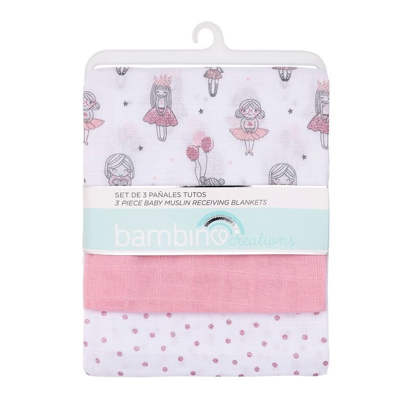 Set 3 Panales Tuto Rosado Ninas
