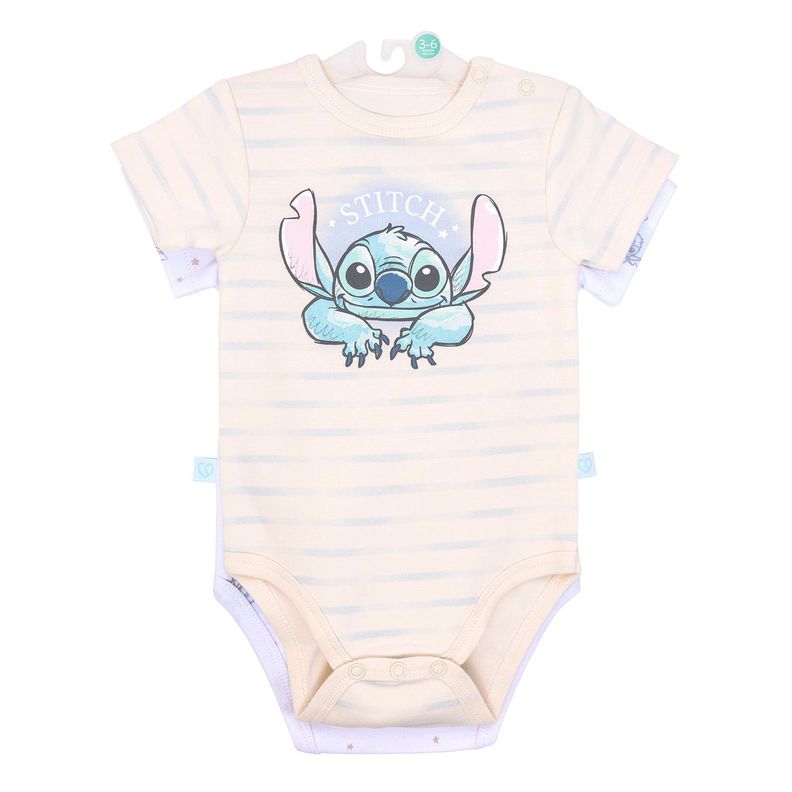 Body X2 Unisex  Stitch Body Manga Corta 0 - 3 Meses-0