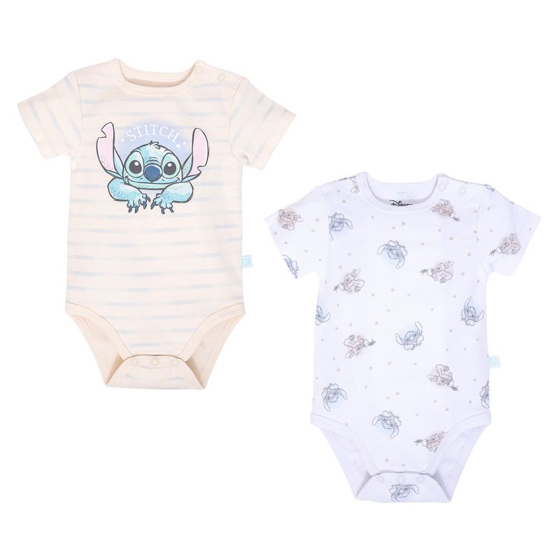 Body X2 Unisex  Stitch Body Manga Corta 0 - 3 Meses-1
