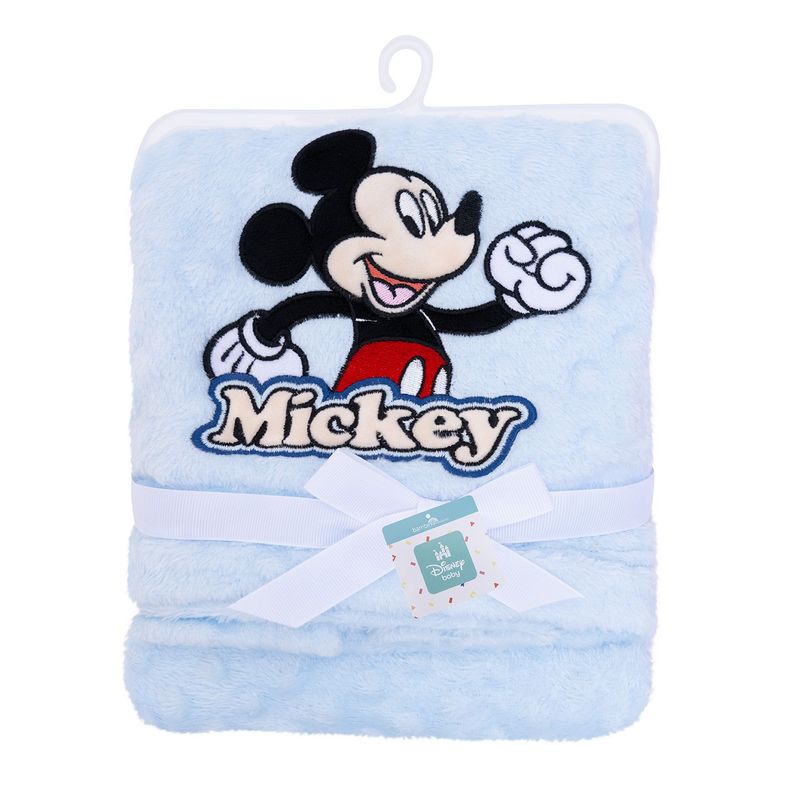 Frazada Coral Bambino Mickey Graffiti Niño-0