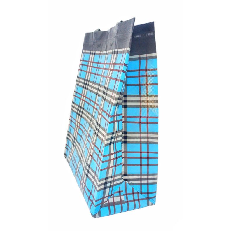 Pack12 Bolsa Reutilizable Rayas Compras Regalo 40x30cm-0