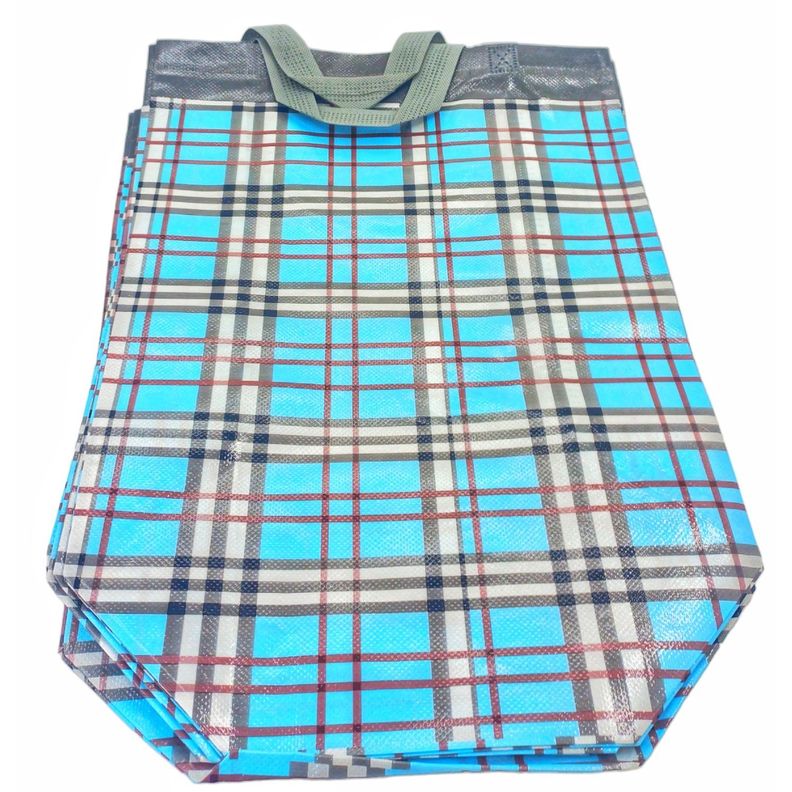 Pack12 Bolsa Reutilizable Rayas Compras Regalo 40x30cm-1