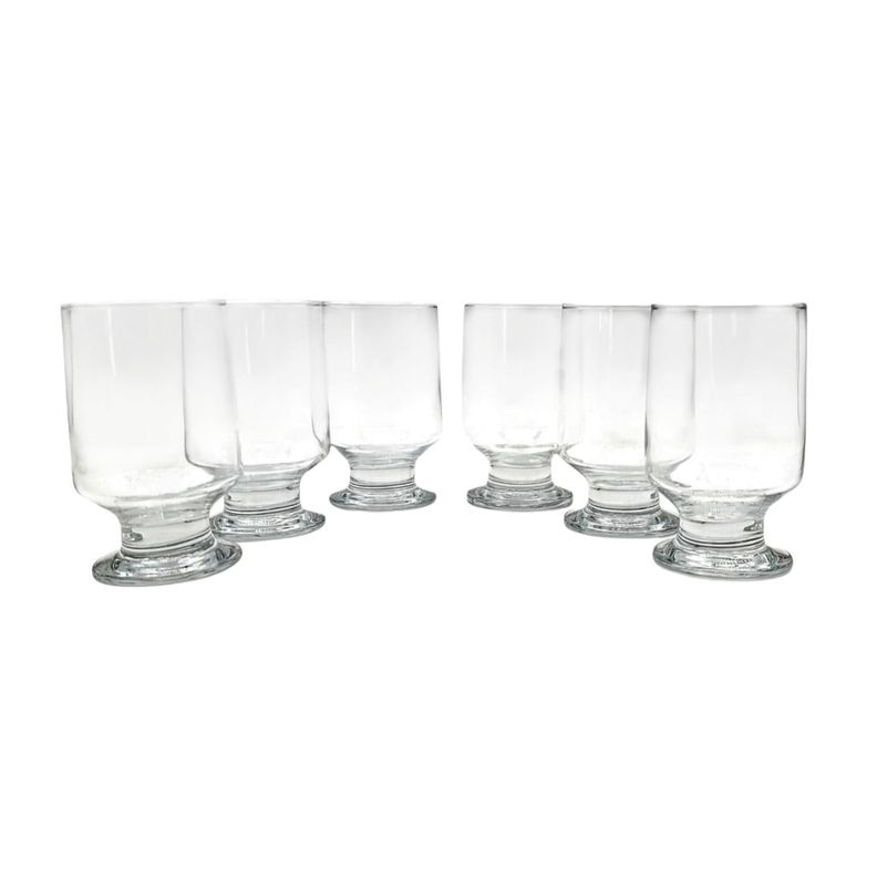 Vasos Set 6 Piezas Shop 260Ml Vidrio 6X6X11Cm-0