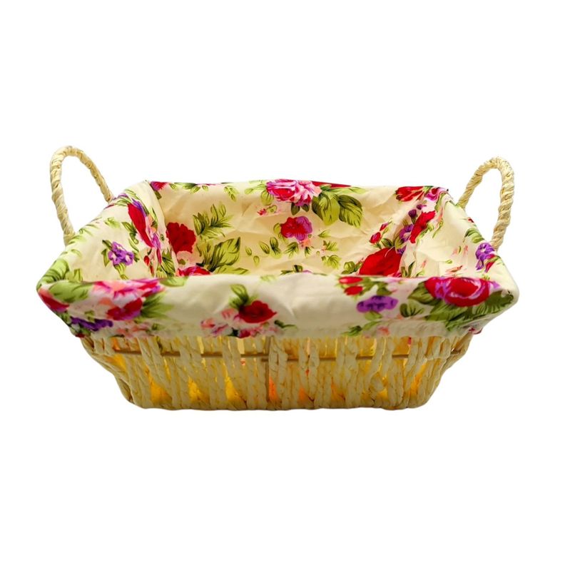 Panera De Plastico Con Genero Lavable 23X23X13Cm-0