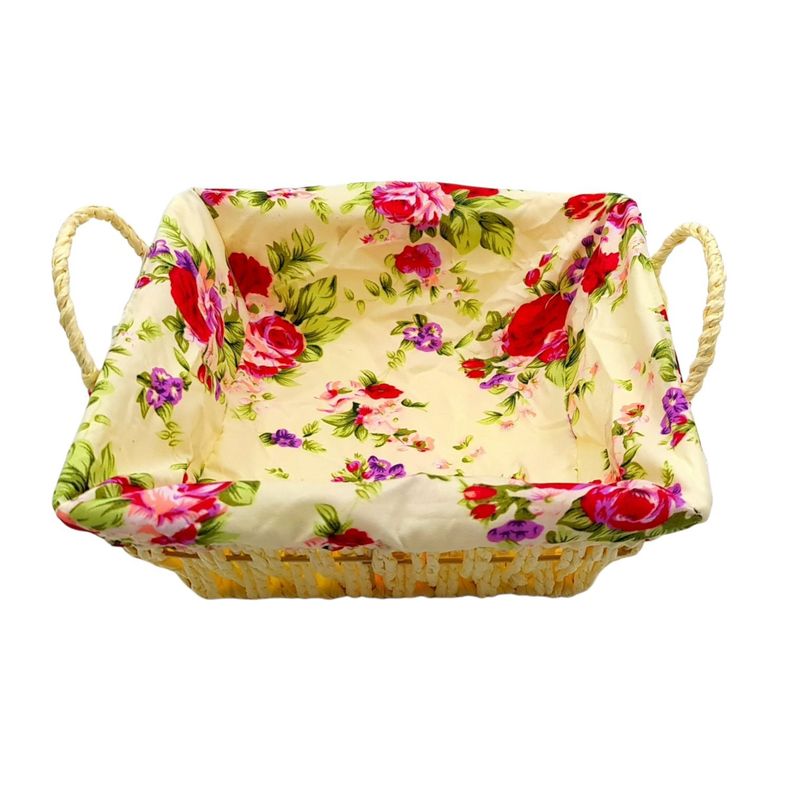 Panera De Plastico Con Genero Lavable 23X23X13Cm-1