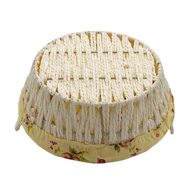 Panera De Plastico Con Genero Lavable 24X24X8Cm-2