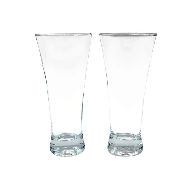 Vasos Garza Vidrio Set 2 Pza 300Ml 8X17Cm-0