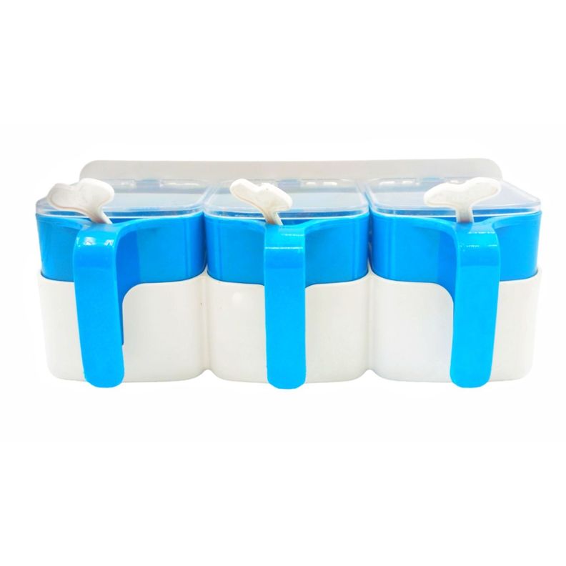 Especieros frascos condimentos 3 pcs con cuchara a-2