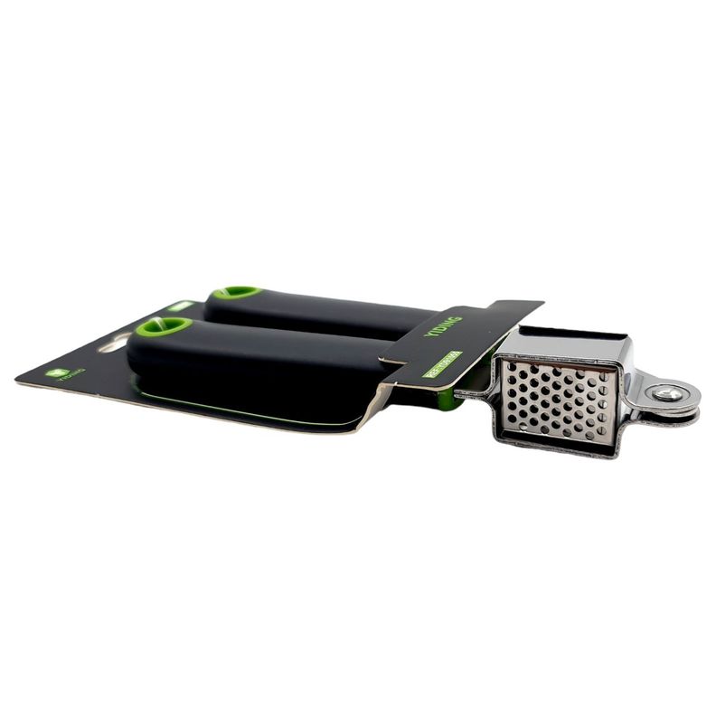Prensa triturador picador de ajo metal acero inox -0