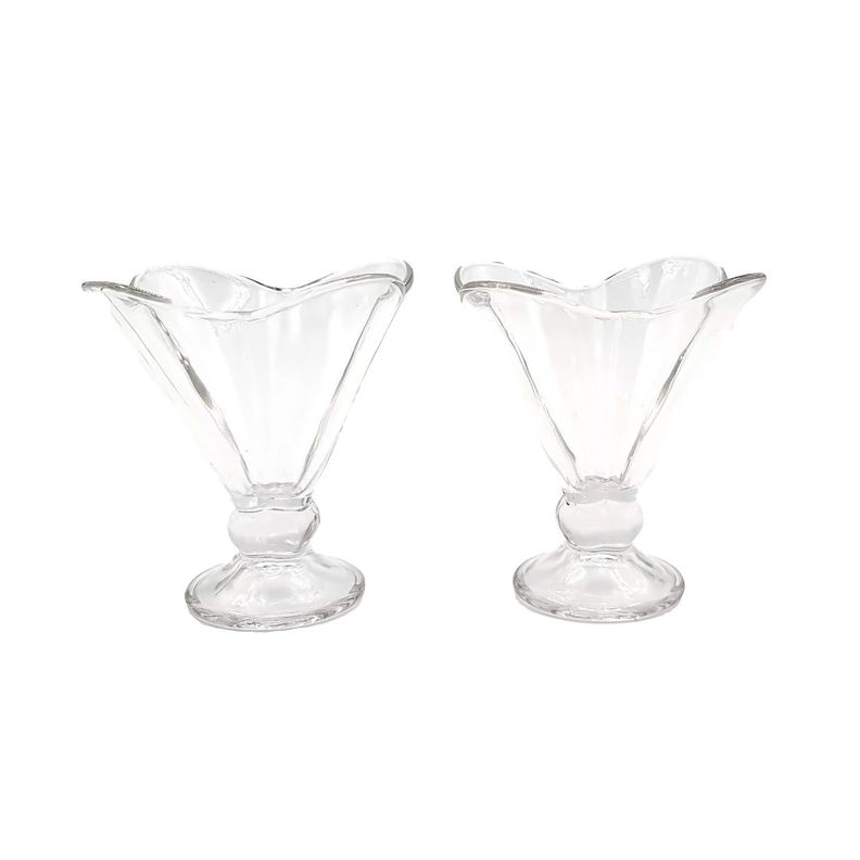 Taza De Helado Postre Set 2 Piezas 10X9Cm 240Ml-1
