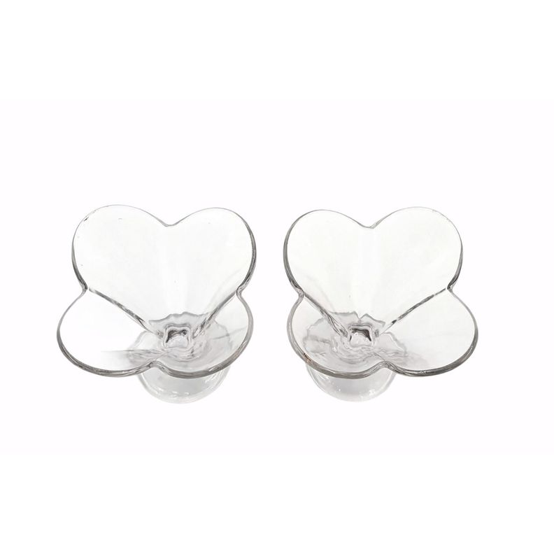 Taza De Helado Postre Set 2 Piezas 10X9Cm 240Ml-2