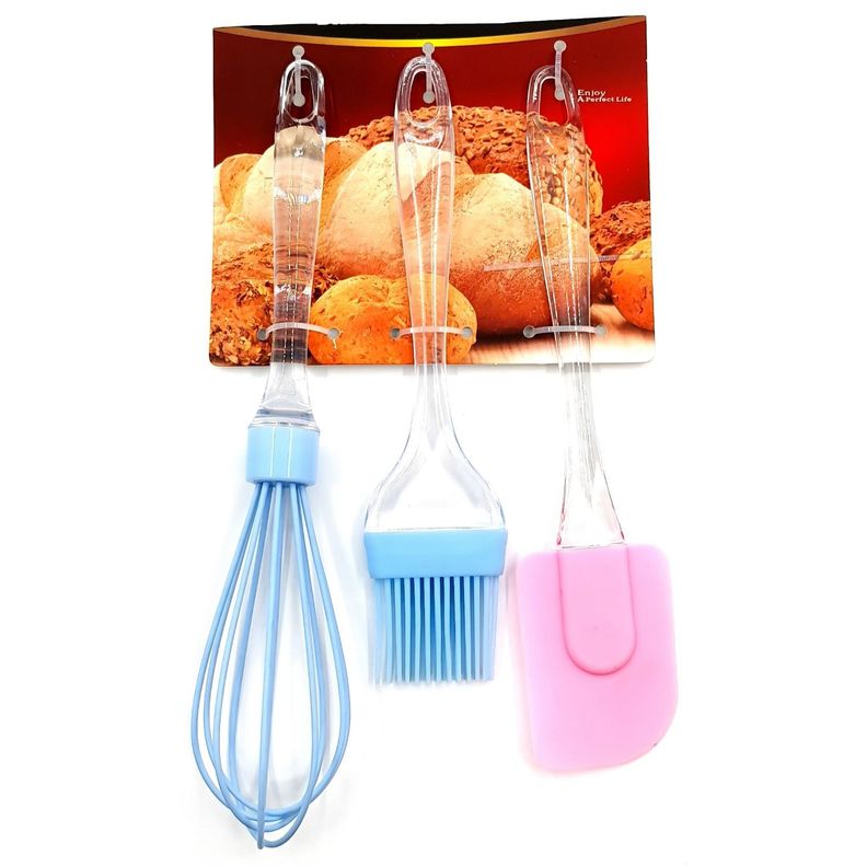 Batidor Brocha Mezquino Silicona Reposteria Asado-0