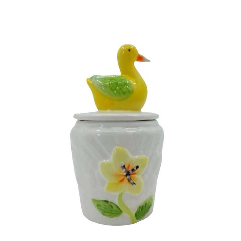 Azucarero especiero frasco loza 9x9x16cm 300ml-0