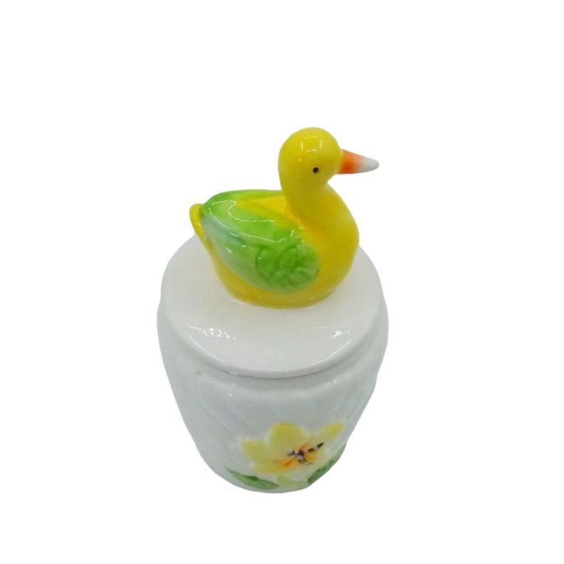 Azucarero especiero frasco loza 9x9x16cm 300ml-1