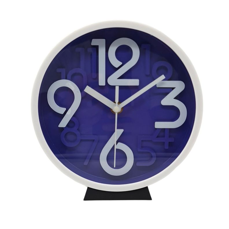 Reloj Pared Mural Redondo 17x4cm N/Grandes-0