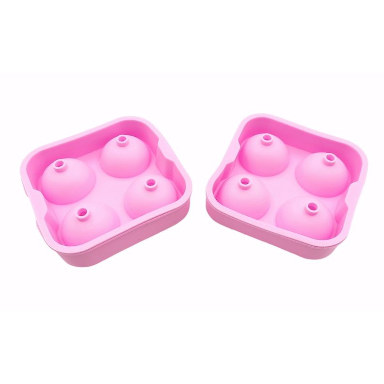 Hielera cubeta para hielo molde silicona  set 2pcs-1