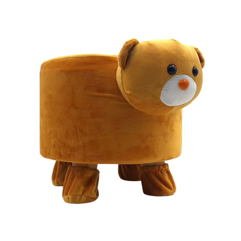 silla infantil banco puff de peluche oso 37x29x28c-1