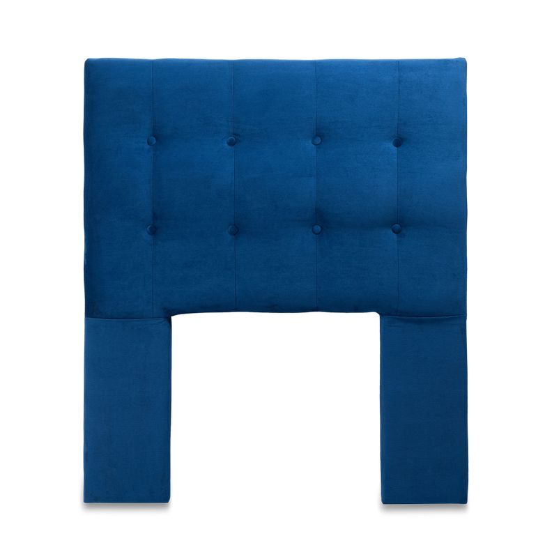 Respaldo 2 Plazas Felpa Azul Marino Cp Seve