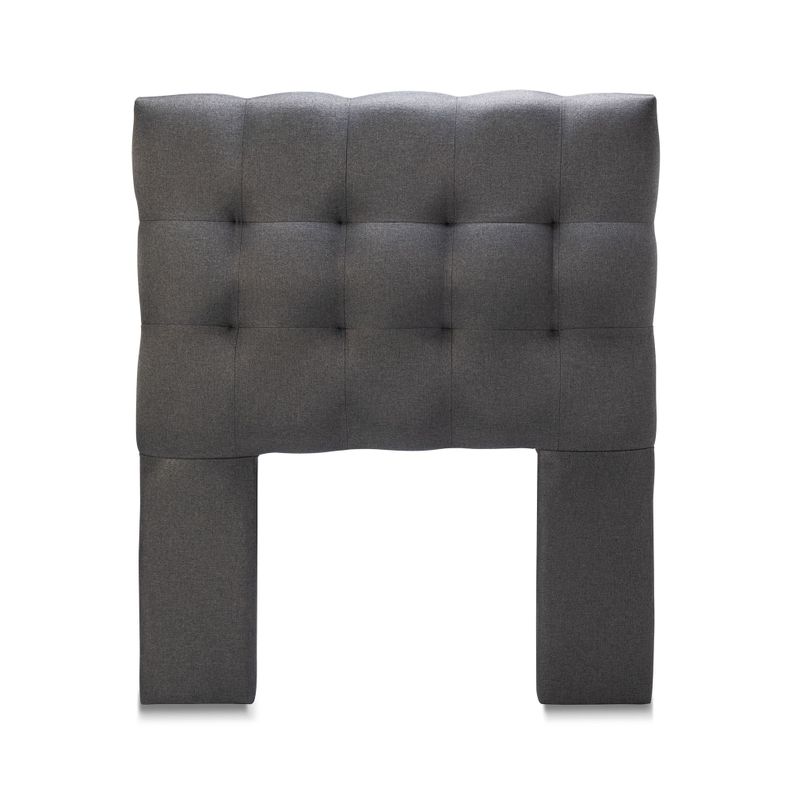Respaldo 1 Plaza Lino Gris Oscuro Cp Alice