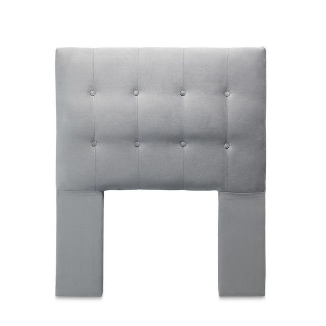 Respaldo 2 Plazas Felpa Gris Cp Seve