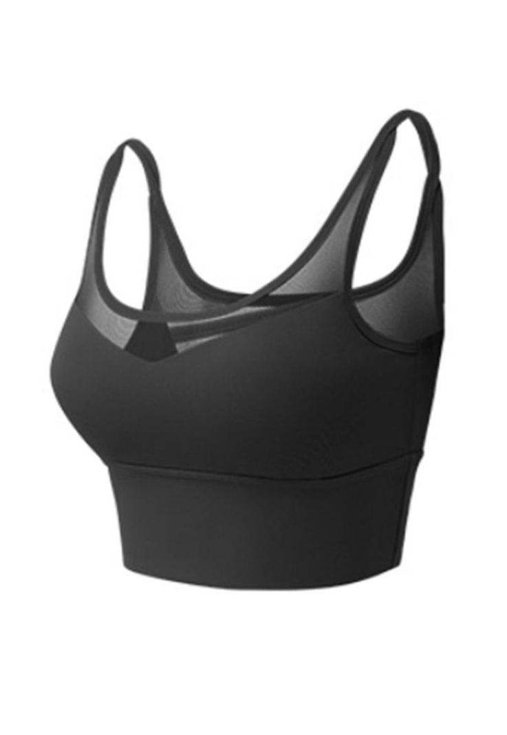 Peto deportivo con transparencia negro-2