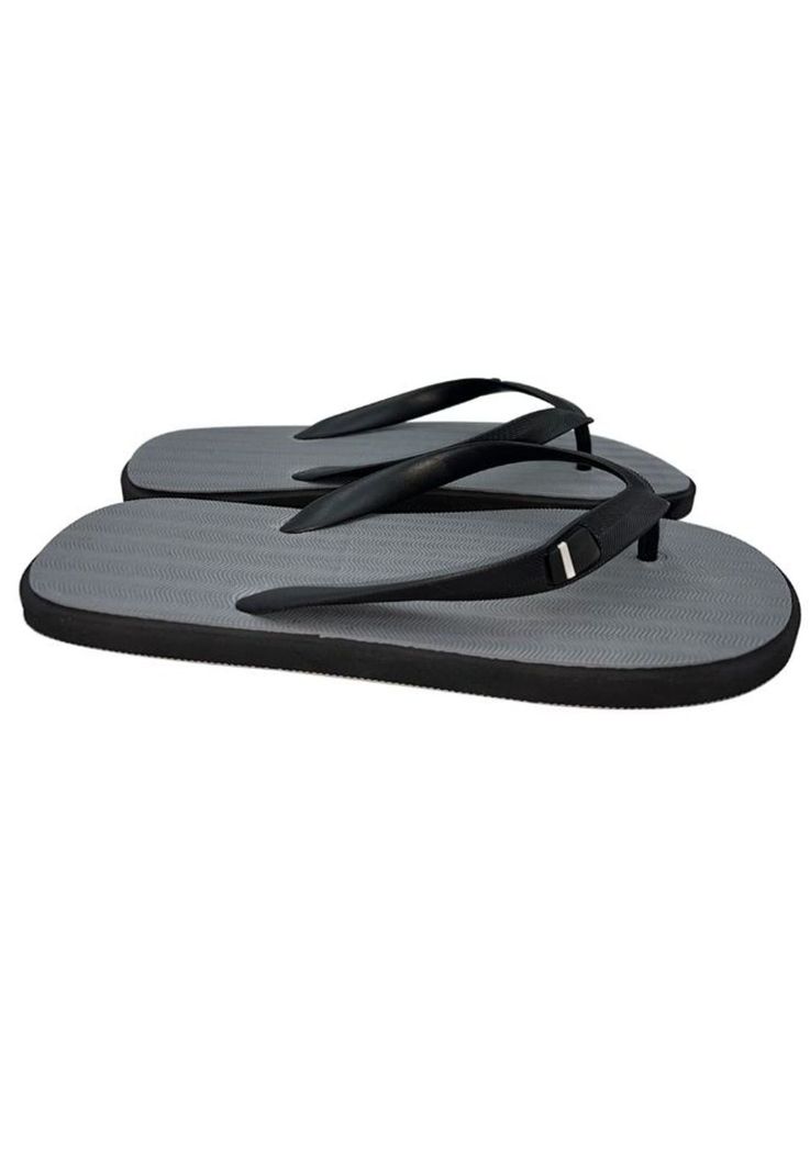 Sandalias para hombre gris-1