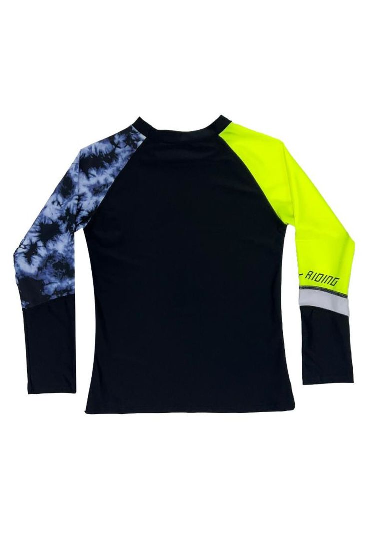 Polera niño protección UV verde-1