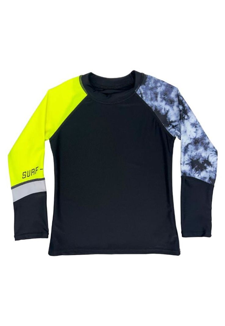 Polera nino proteccion UV verde