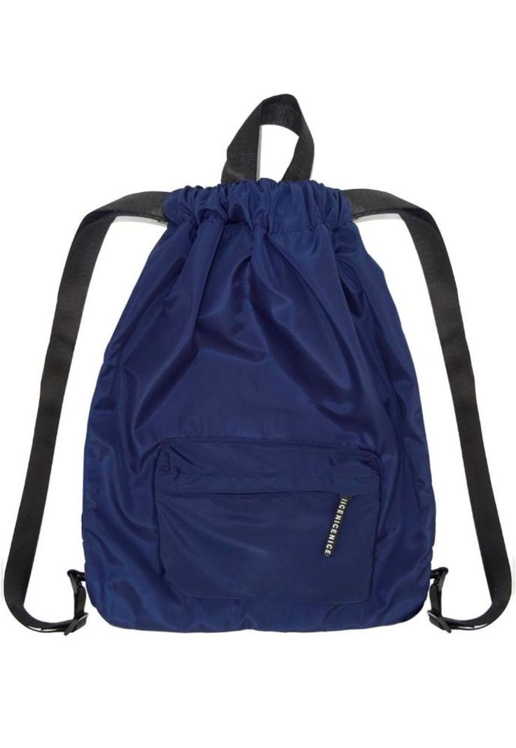 Bolso tipo morral deportivo azul-0