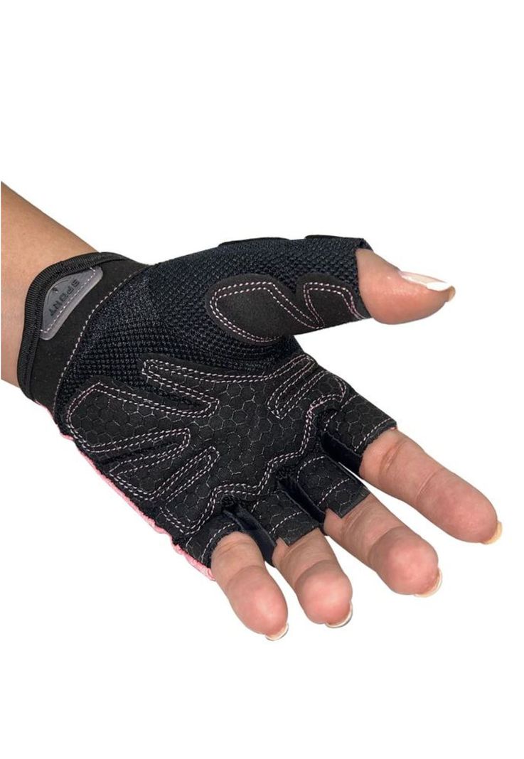 Guantes deportivos rosados-2