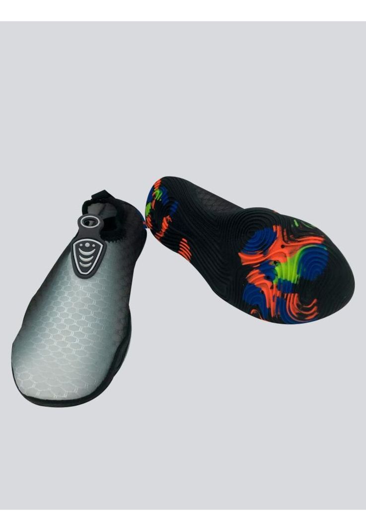 Zapatillas acuáticas para niño gris-1