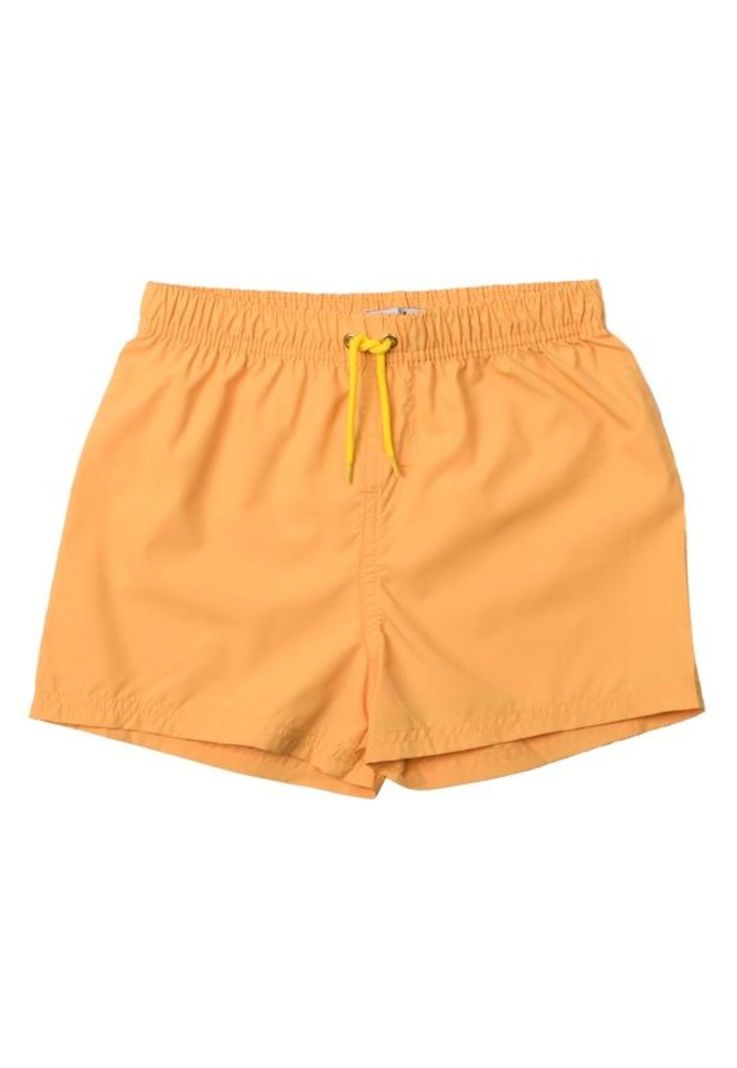 Traje de baño amarillo short niño-0