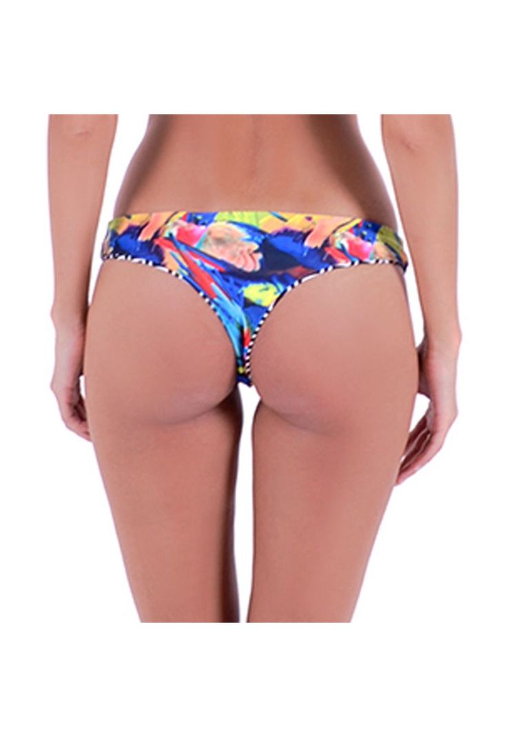 Bikini calzón colaless reversible estampado-1
