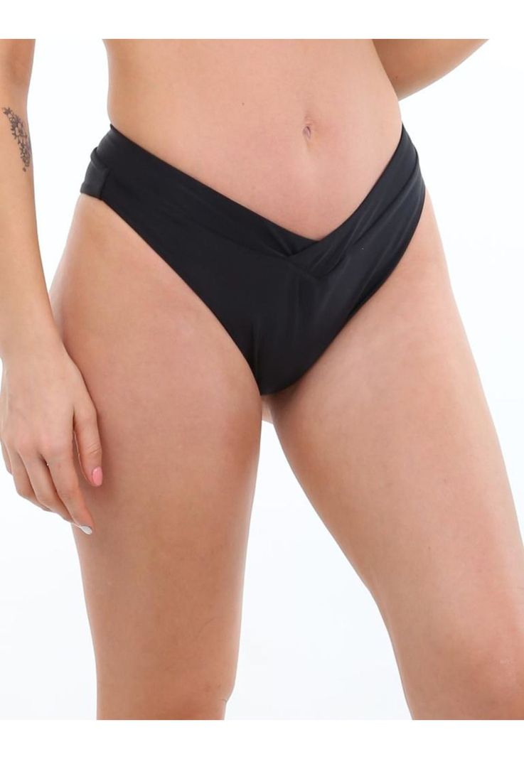 Bikini tanga en V negro-2