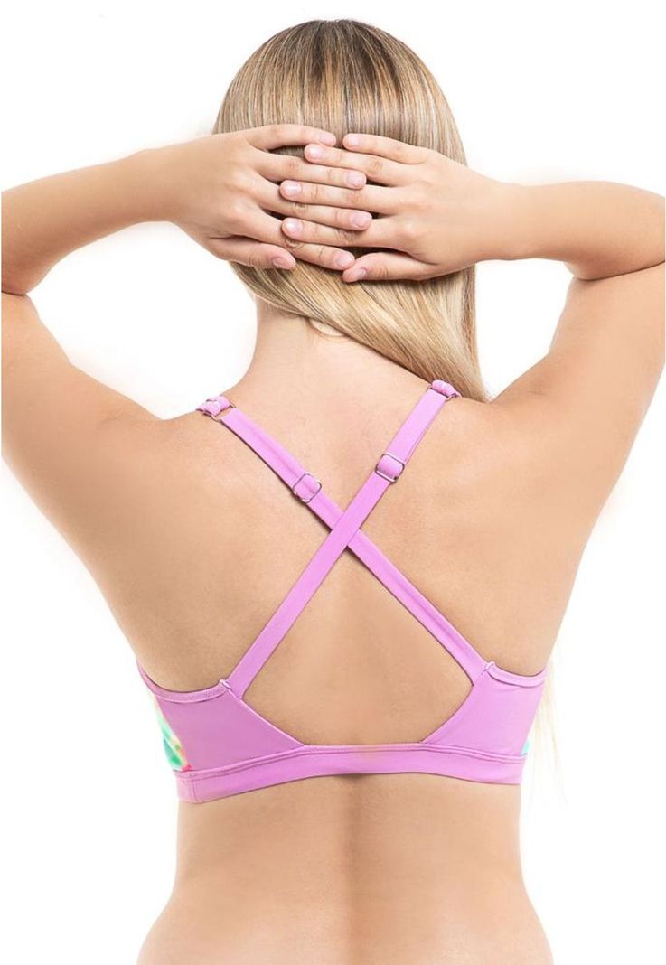 Peto deportivo estampado fucsia-1
