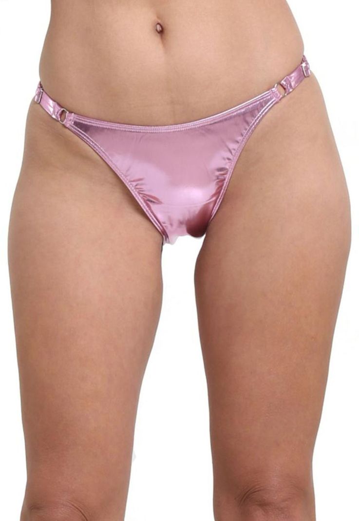 Tanga costados ajustables lila brillante S
