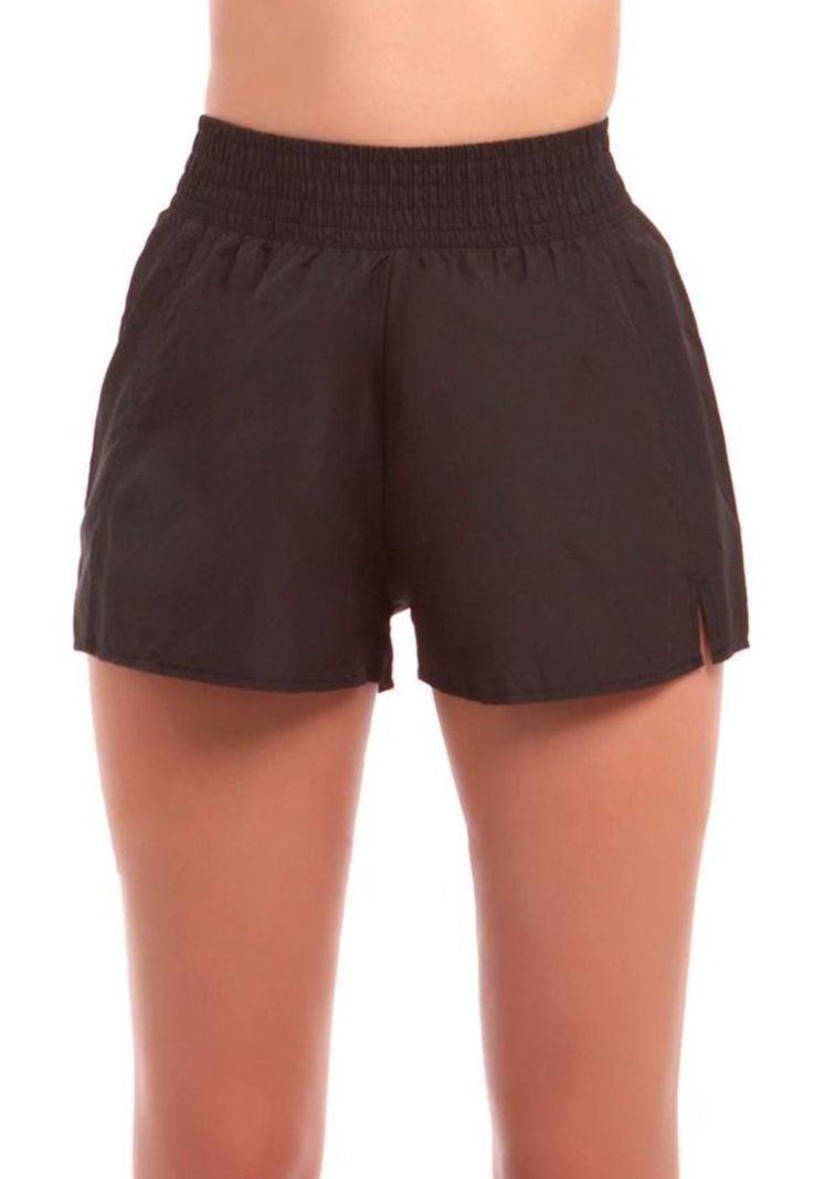Short de natación negro mujer-0