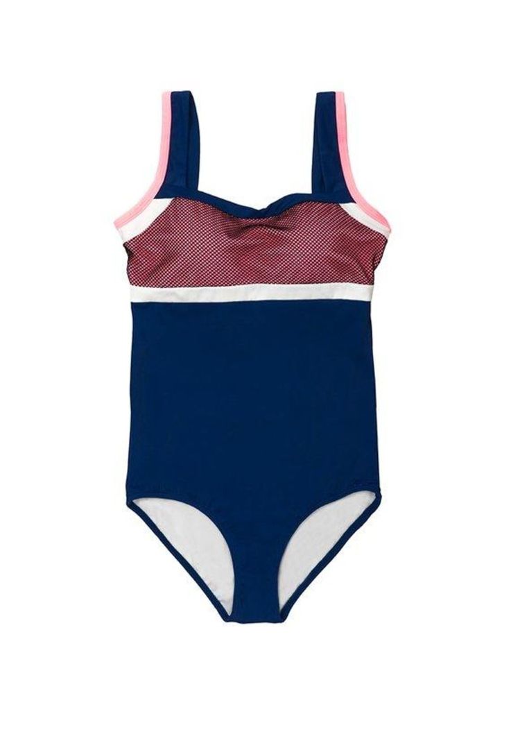 Traje de baño Deportivo copa grande rosado-0