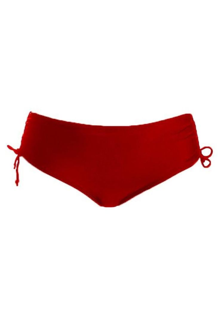 Bikini calzón ajustable caderas coral