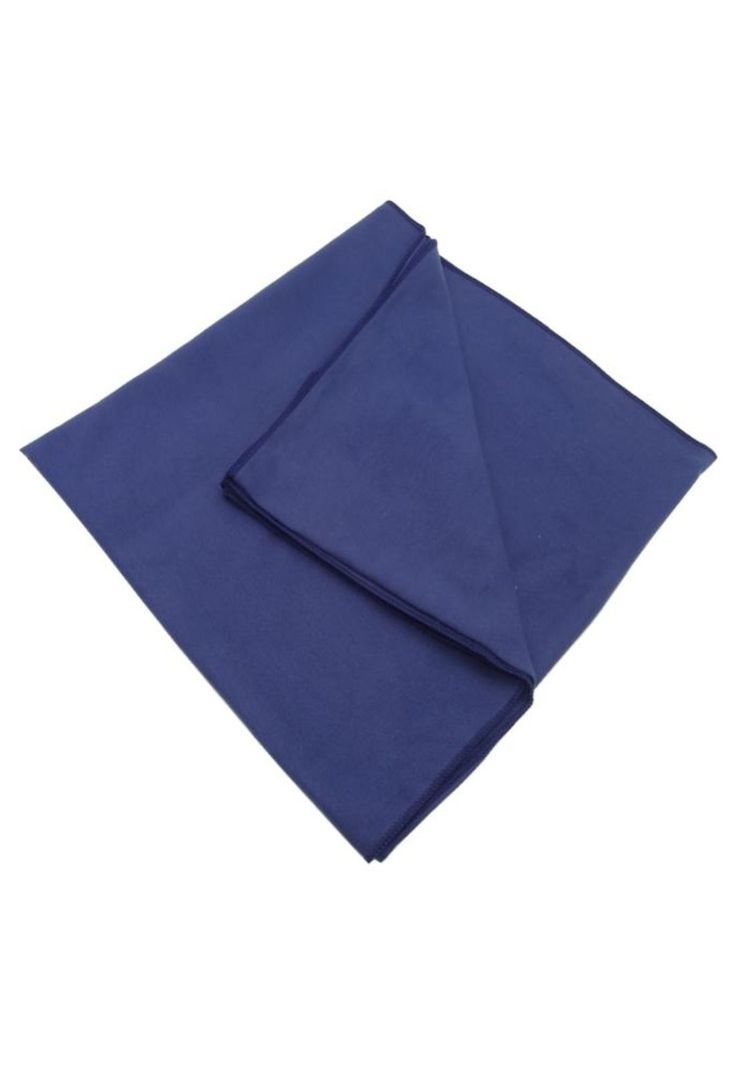 Toalla de microfibra chica 100 x 50 cm azul marino-4