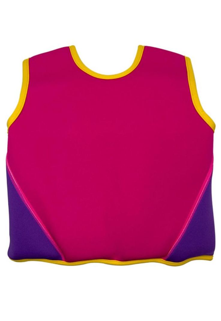 Chaqueta flotador fucsia niña-1