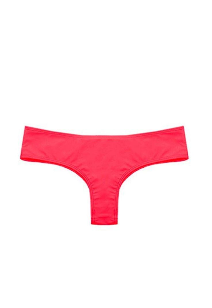 Bikini calzón culote tanga rojo-0