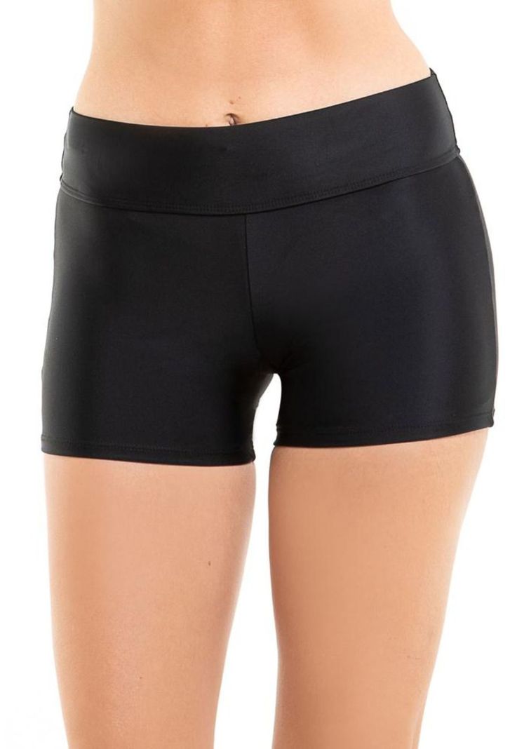 Bikini short para niña negro-0