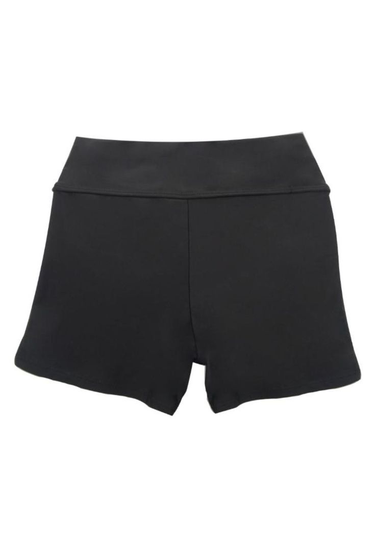 Bikini short para niña negro-2