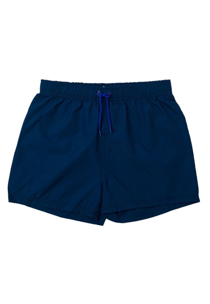 Traje de baño azul marino short niño-0