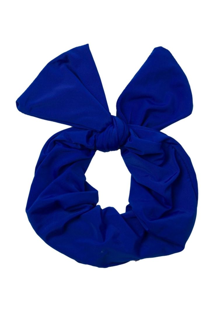Colet para pelo  de lycra azul-0