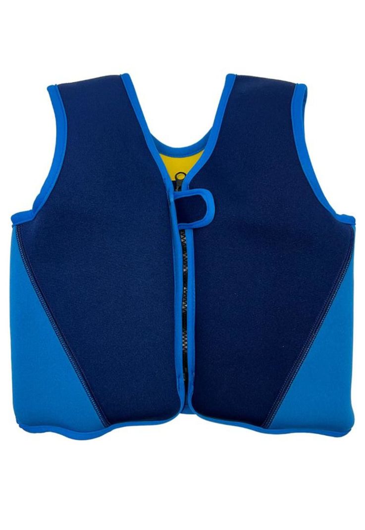 Chaqueta flotador azul nino