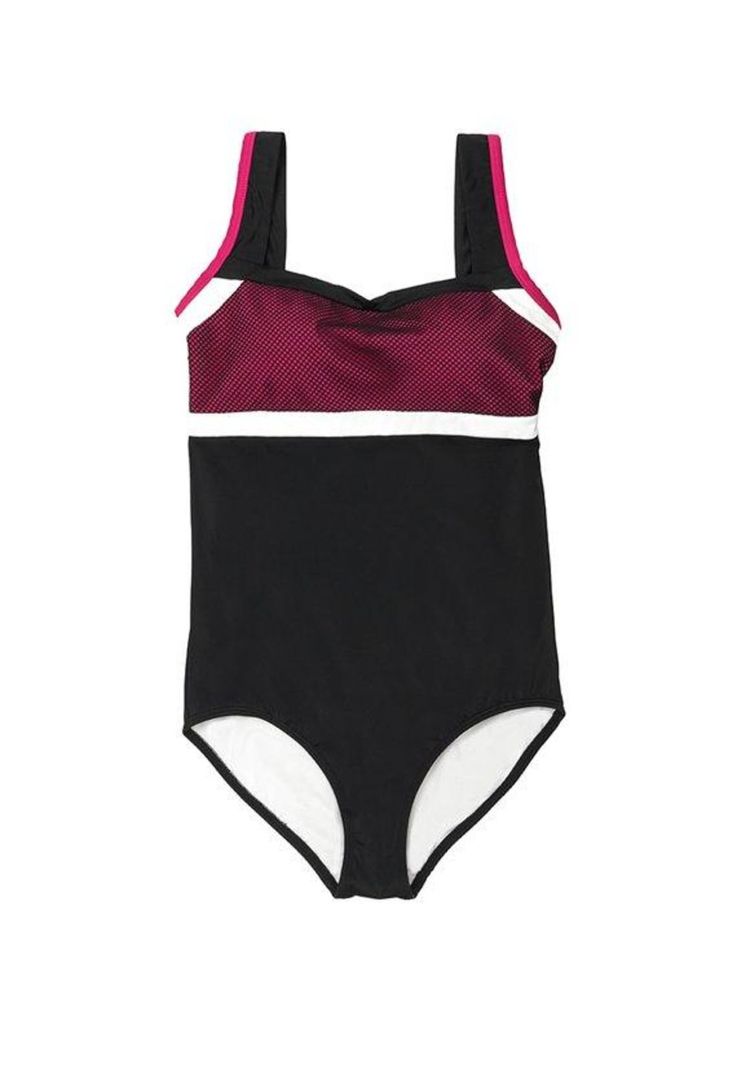 Traje de baño Deportivo copa grande fucsia-0